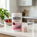 NaturesPlus, Spiru-Tein®, протеиновый порошок, со вкусом клубники, 544 г (1,2 фунта)