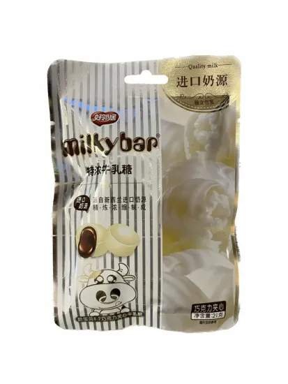 Леденцы Premium MilkyBar с шоколадной начинкой со вкусом пломбира, 21гр (Китай)