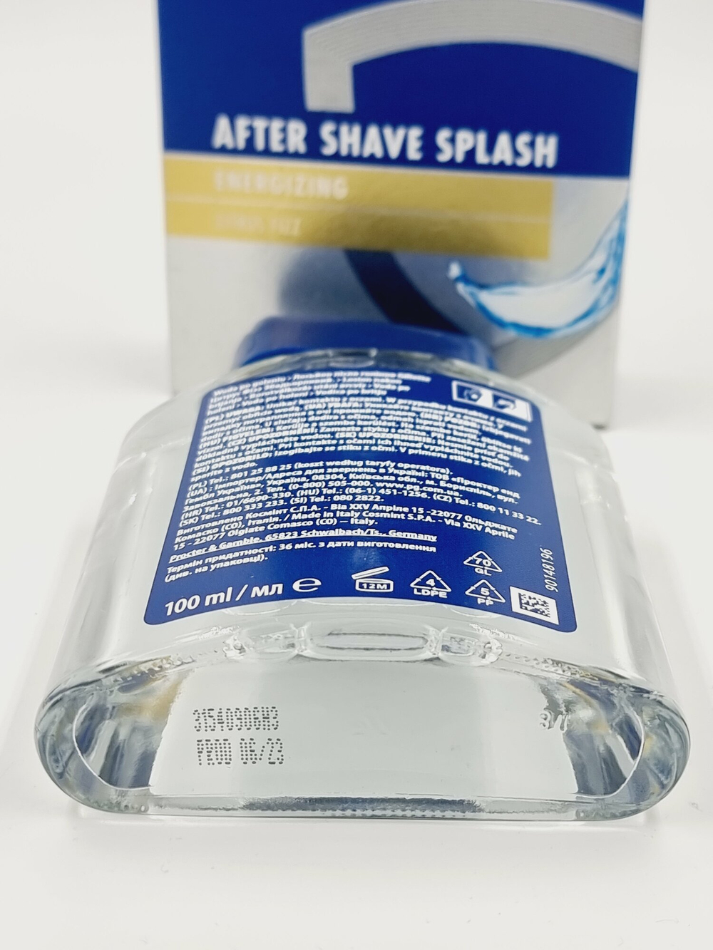 Gillette лосьон после бритья Citrus Fizz, заряд энергии с кофеином, 100 мл (Германия)