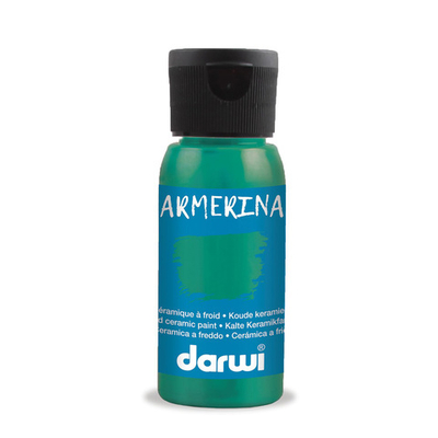 Краска для керамики Darwi Armerina, 50мл, 626 темно-зеленый