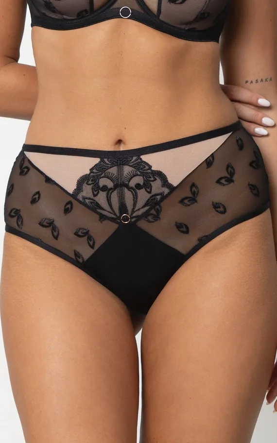 MADLEN BLACK Трусы высокие