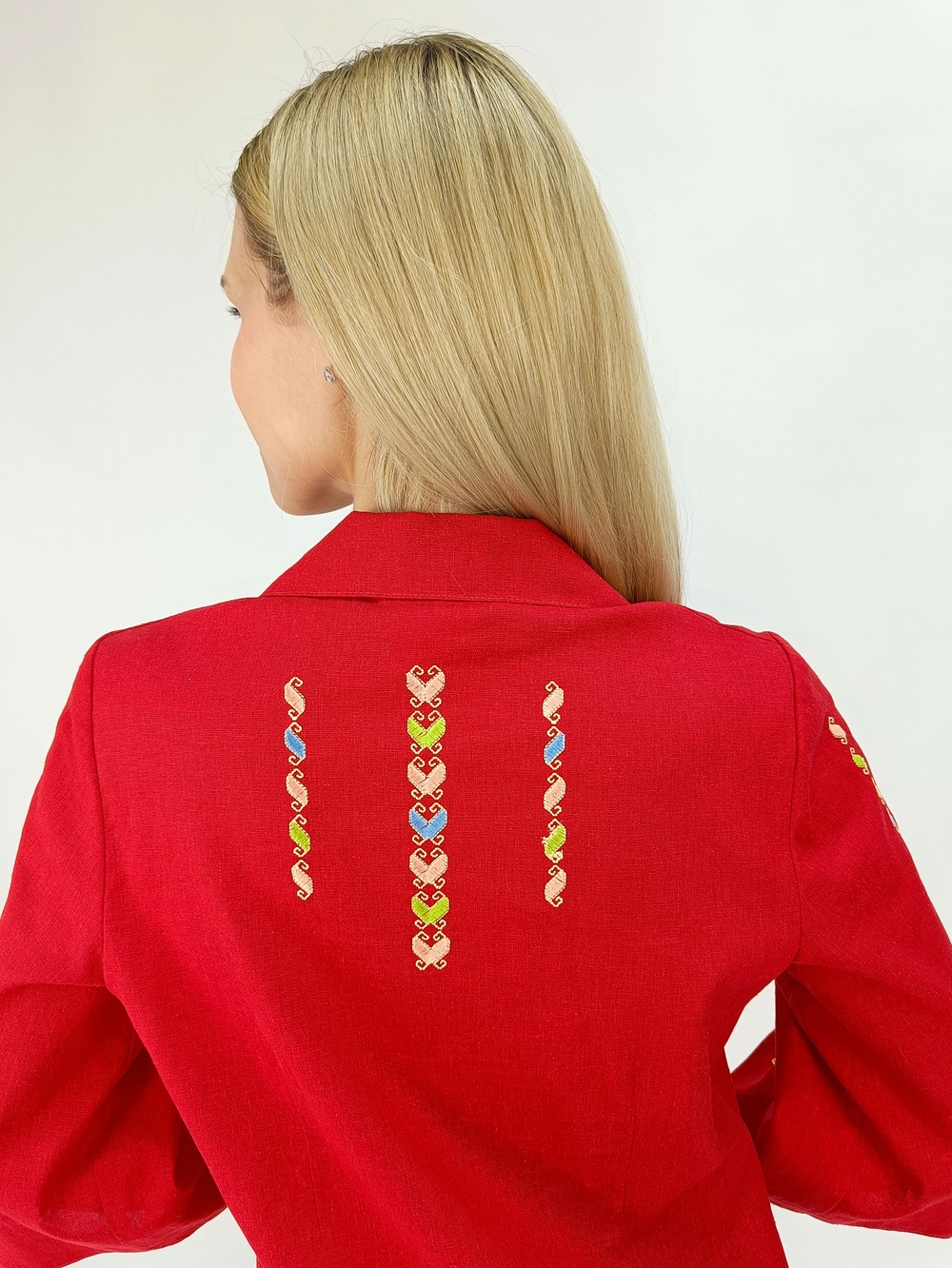 Блузка с чувашской вышивкой