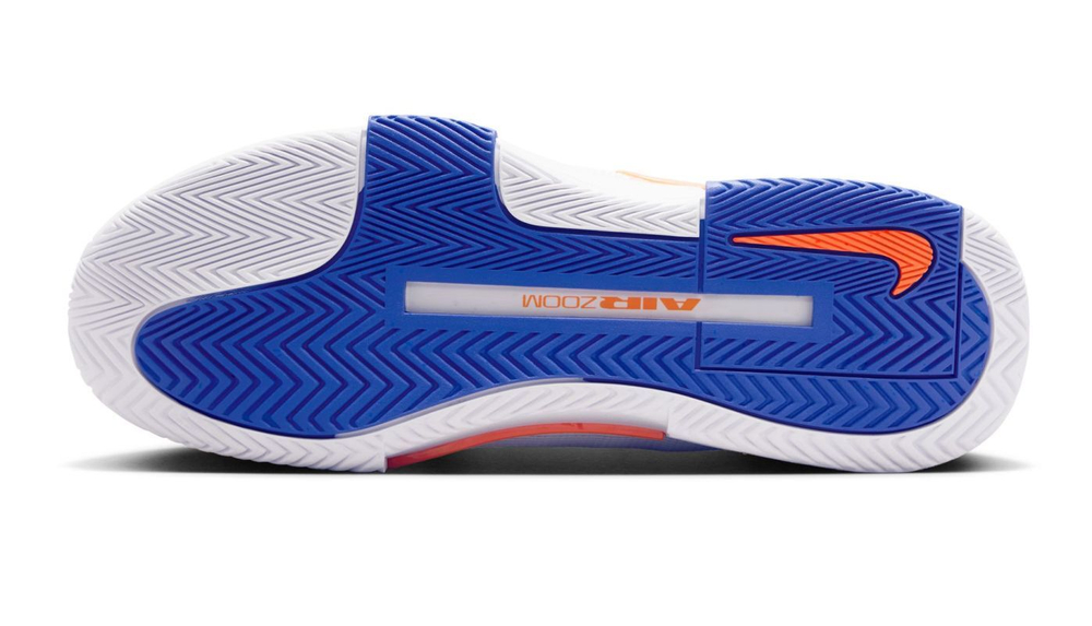 Мужские кроссовки теннисные Nike Zoom GP Challenge 1 - белый