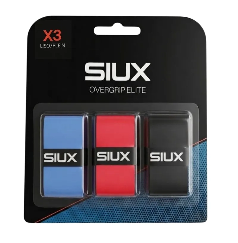 Siux Overgrips Elite 3P - multicolor