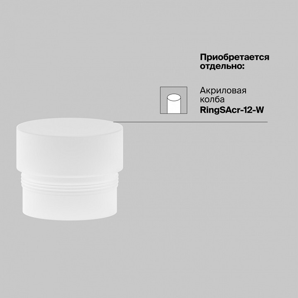 Светильник на штанге Maytoni Focus LED TR032-2-12W3K-M-BW