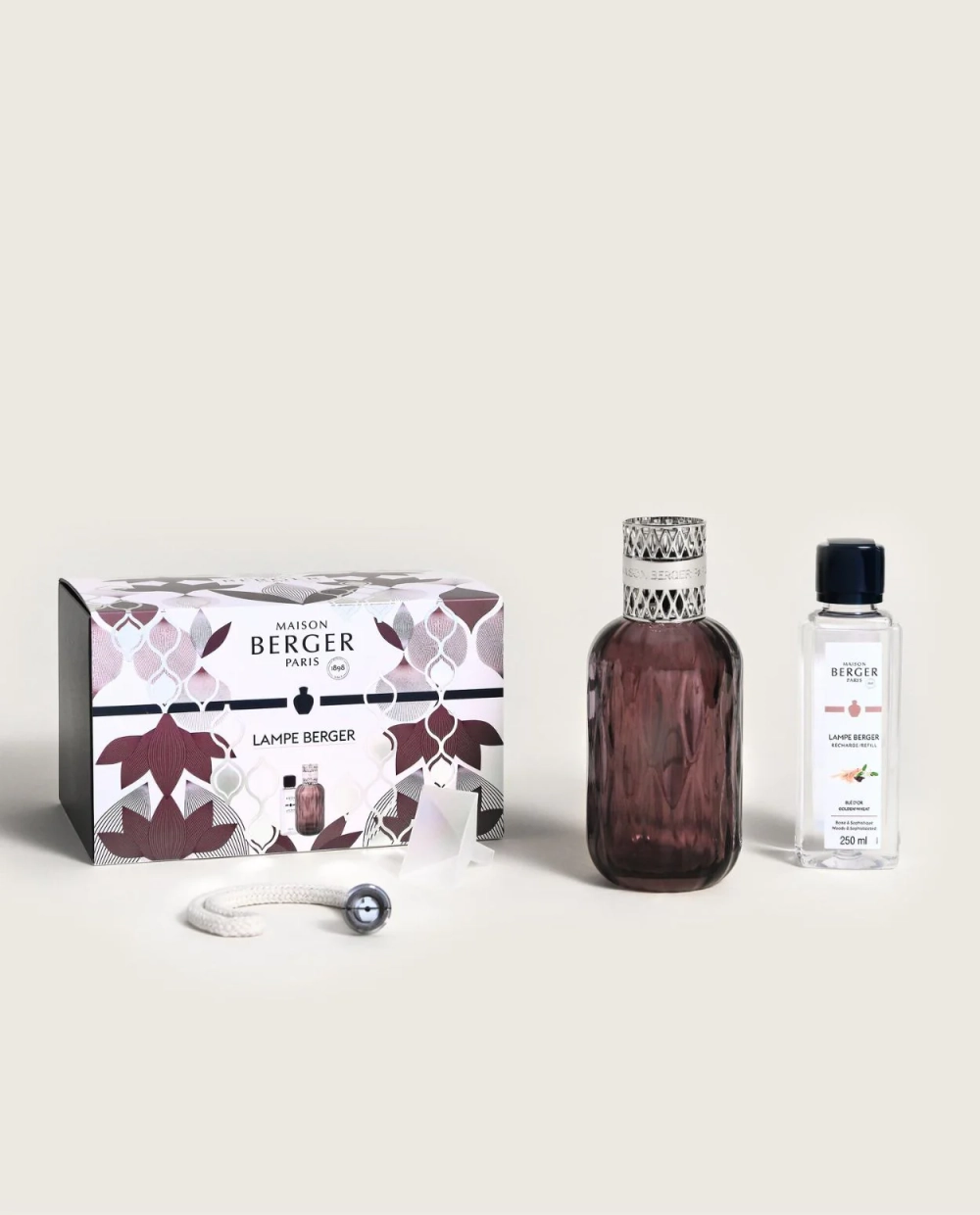 Maison Berger Paris Набор ароматической лампы Quintessence сливочный + ароматическое масло Золотая пшеница 250 мл. EAN 3127290048035
