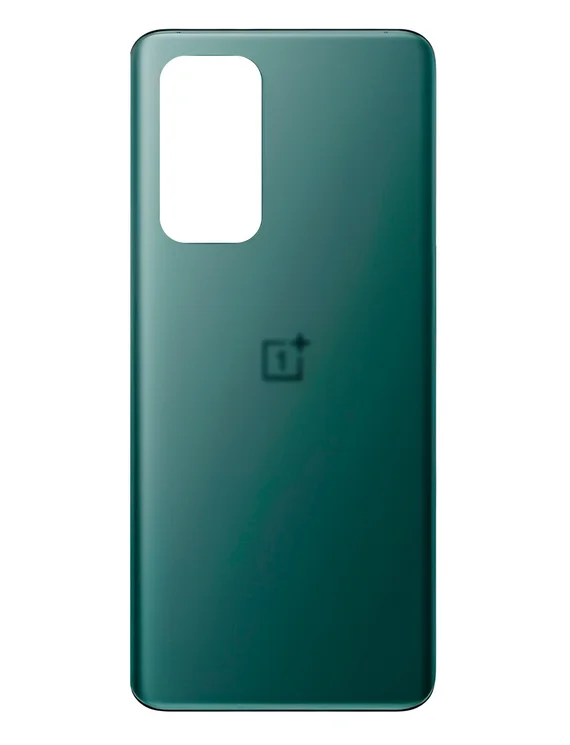 Задняя крышка для OnePlus 9 Pro зелёная (Pine green) матовая без стекла камеры