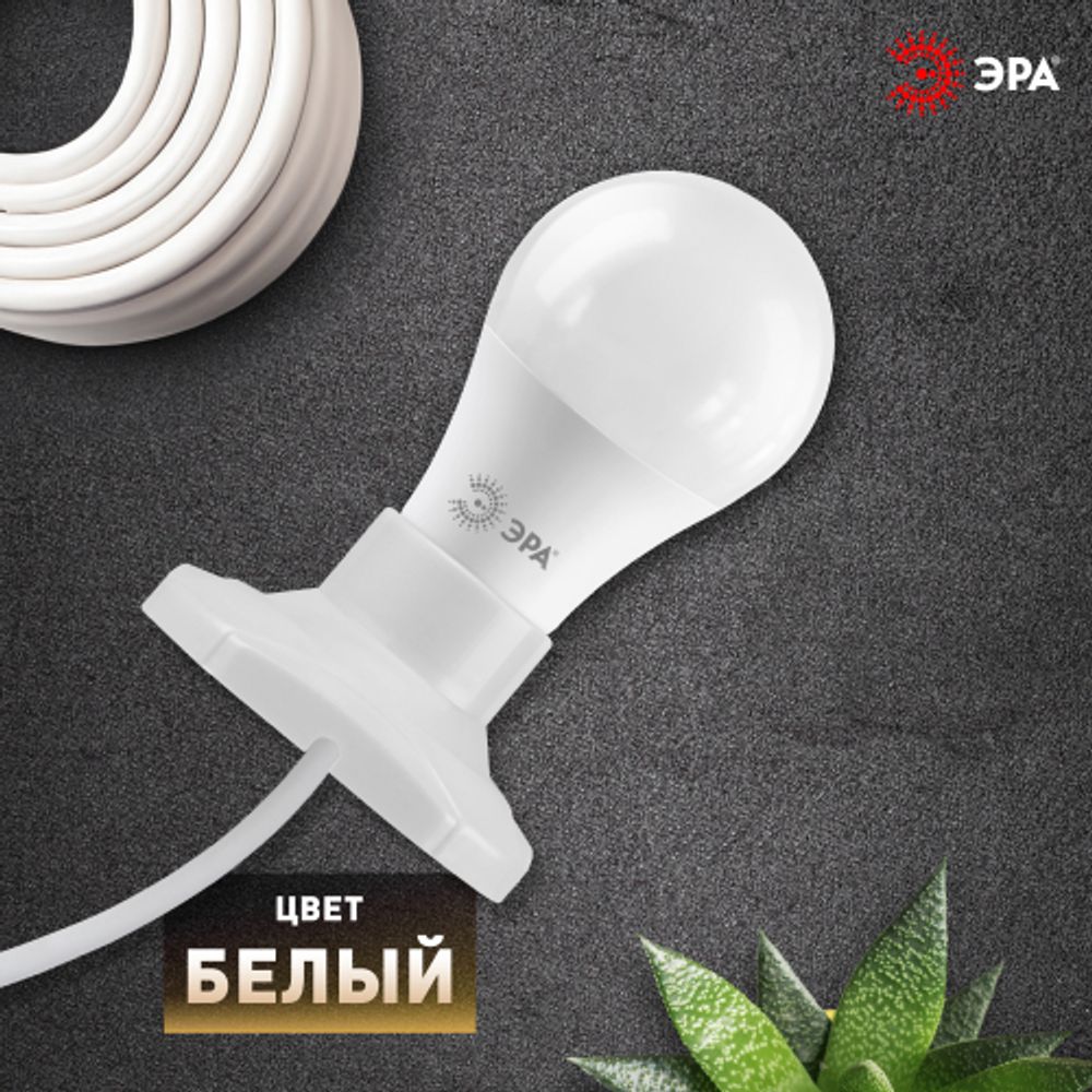 Патрон-основание ЭРА Е27 керамический белый | Патроны, переходники, ПРА