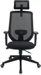 Кресло эргономичное Бюрократ MC-511N-H черный Elastic-102 сетка/ткань с подголов. крестов. пластик