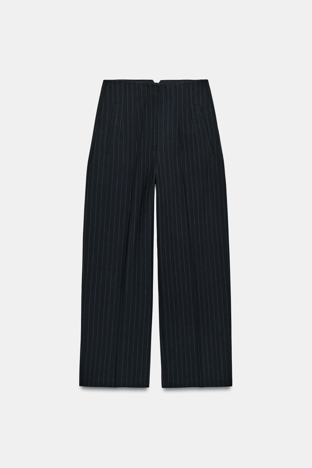 БРЮКИ BARREL С ВЫСОКОЙ ПОСАДКОЙ — ZARA
