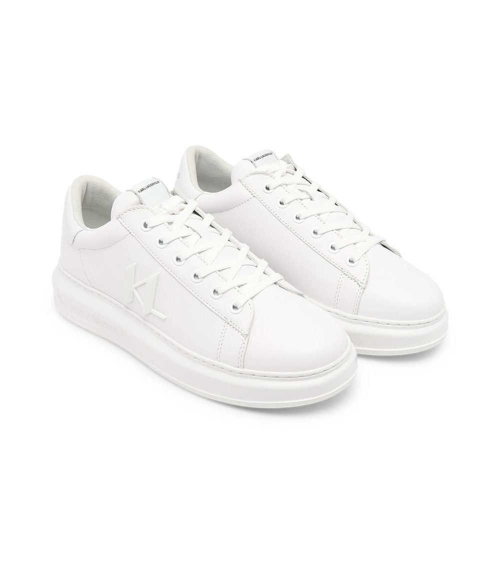 Кожаные кроссовки monogram injekt Karl Lagerfeld - белый(KL52515)