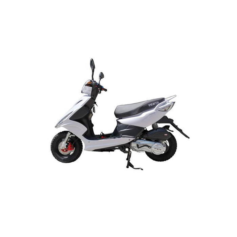 Скутер VENTO CORSA 49 cc (150) + сигнализация с автозапуском  цвет WHITE