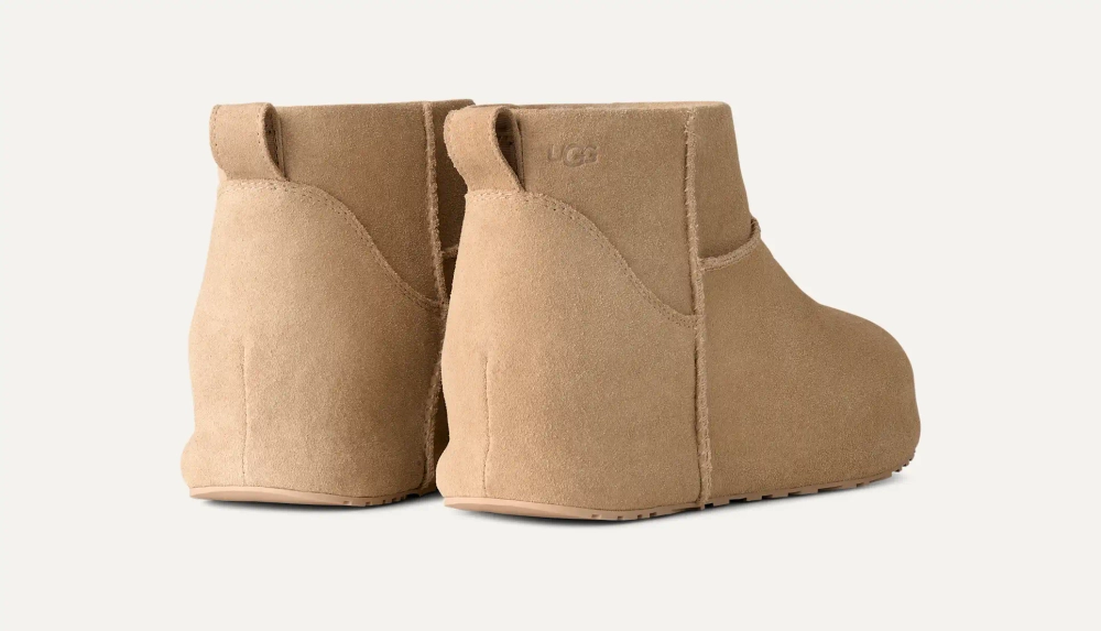 UGG Угги Classic Mini Enwrap, светло-горчичный