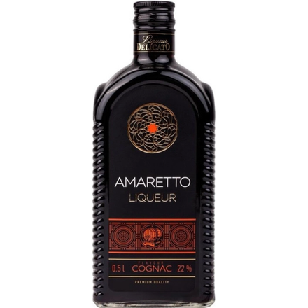 Ликер Amaretto со вкусом коньяка Бахус 0.5 л
