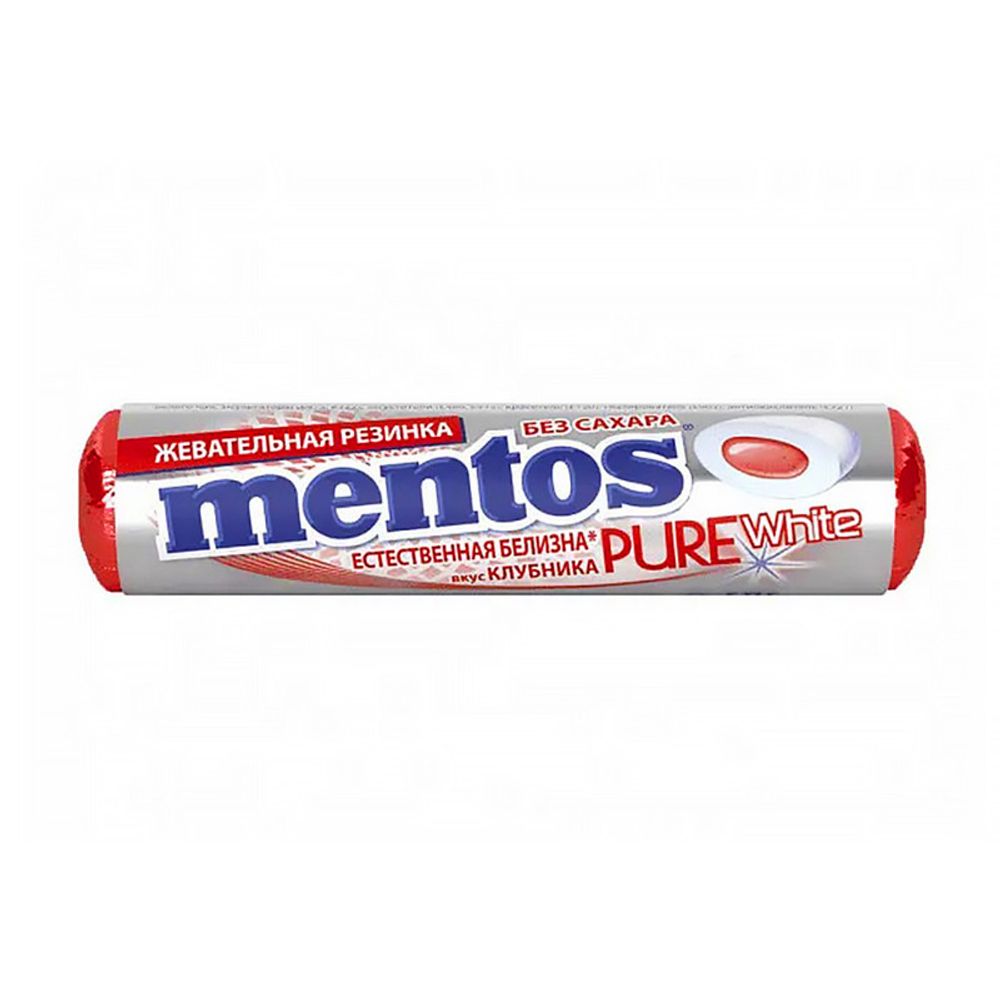 Жевательная резинка Ментос Pure Fresh 15,5г Клубника