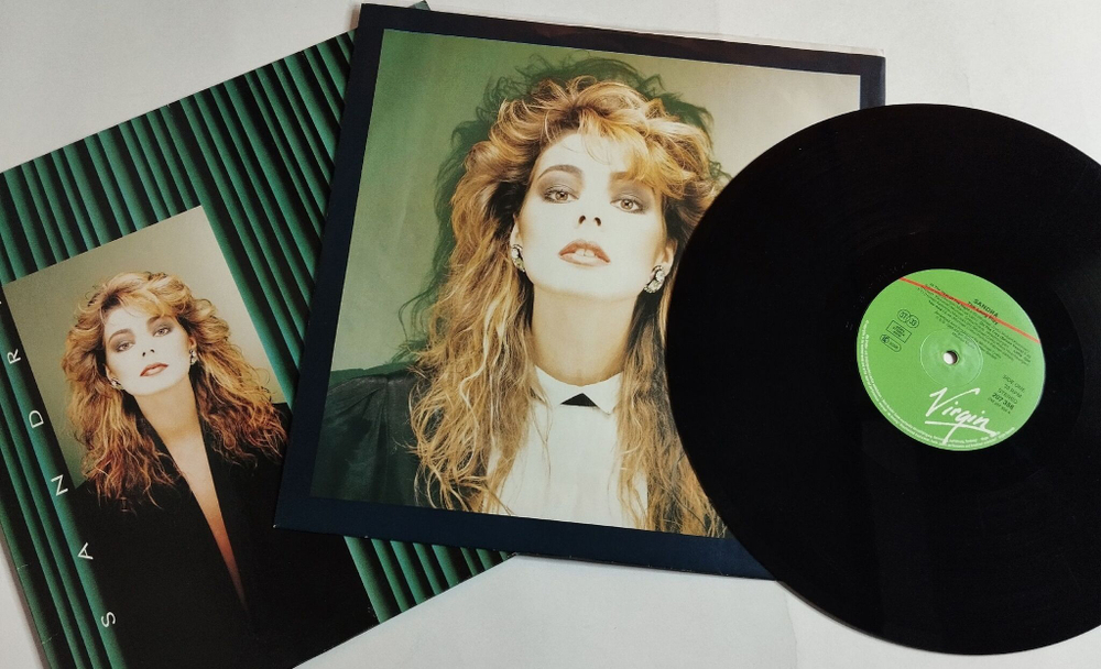 Винтажная виниловая пластинка LP Sandra The Long Play (Germany 1985) (EX)