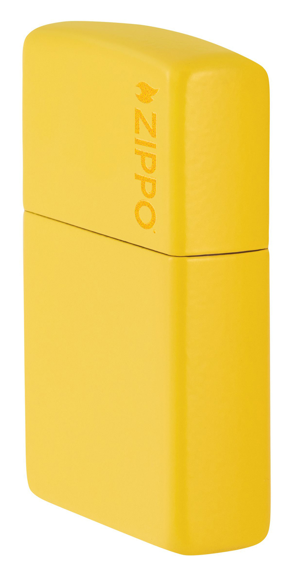 Зажигалка Zippo Classic с покрытием Sunflower, латунь/сталь, желтая, глянцевая, 38x13x57 мм