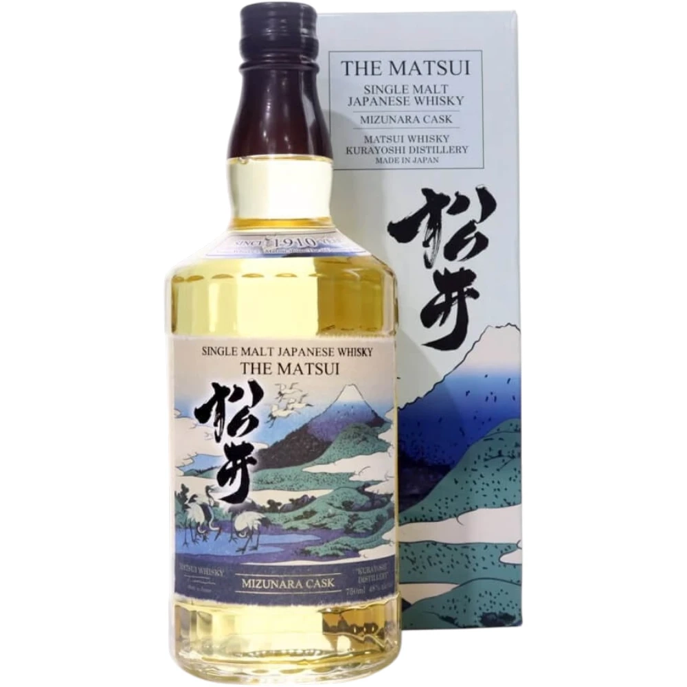 Виски The Matsui Mizunara Cask 0,7 л. В подарочной коробке
