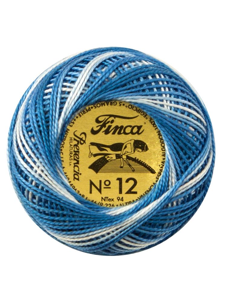Мулине Finca №12 Perle (Жемчужное), цв. мультиколор 9655 / 1 мот. х 53 метра