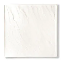 Блюдо квадратное 25,5*25,5 см h1,5 см Relief белое фарфор P.L. Proff Cuisine [3]