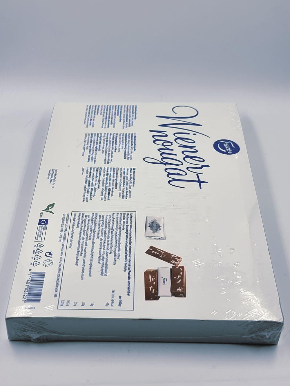 Пралине с миндалем и нугой Fazer Wiener Nougat 210 г (из Финляндии)