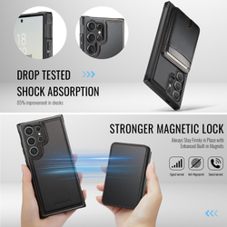 Чехол CaseMe Cardholder 2 in 1 Samsung Galaxy S25 Ultra