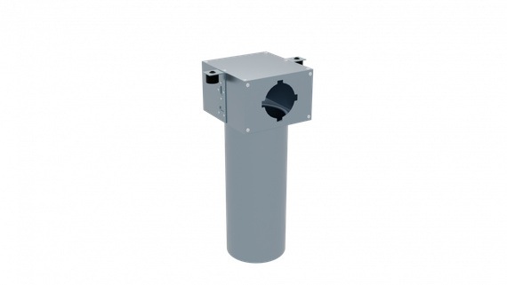 Flexag PCP-125/75x1 пленум вентиляционный потолочный, D125, на 1 выxод, L=300 мм