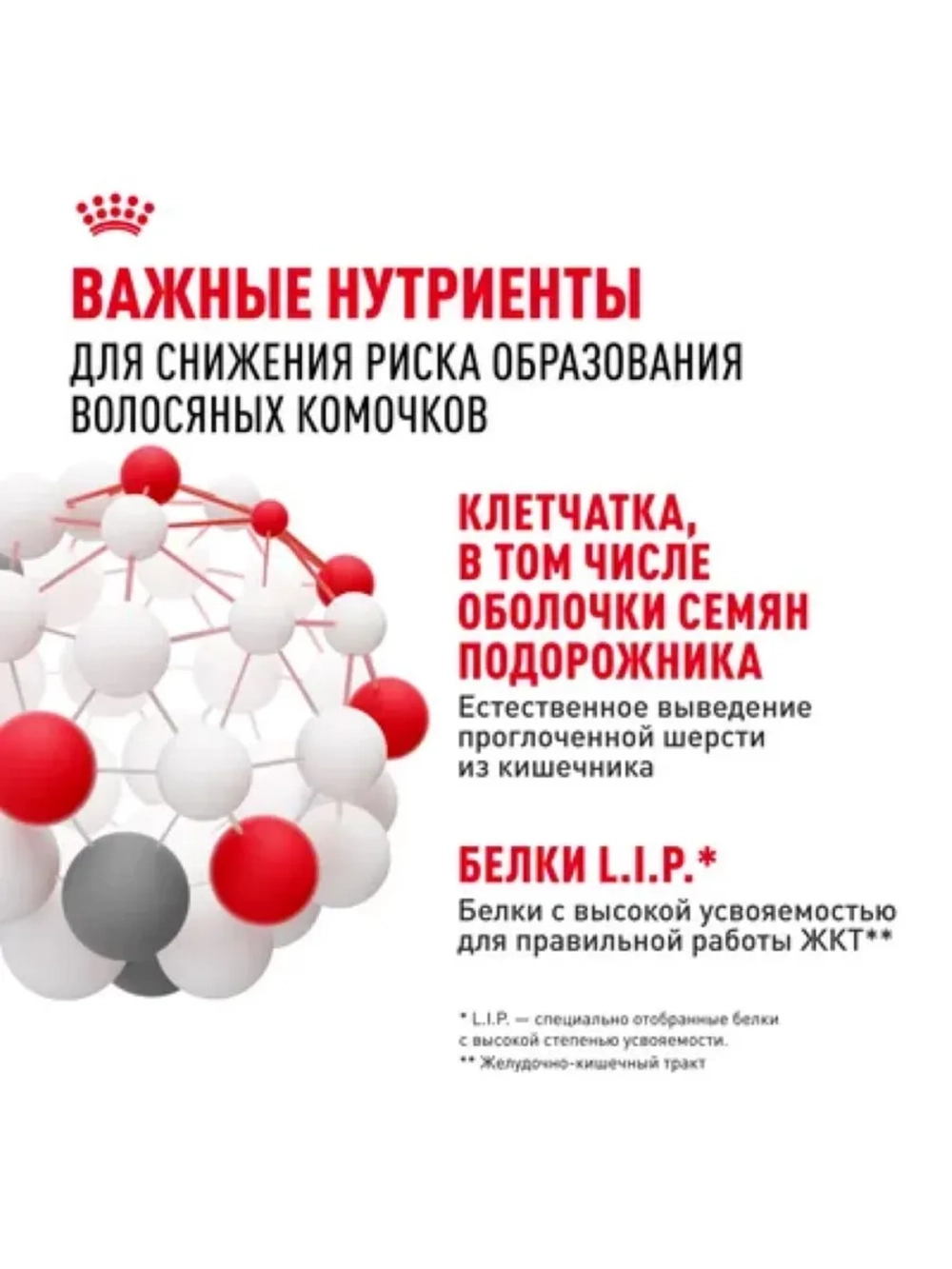 Hairball Care Корм для длинношерстных кошек 2кг