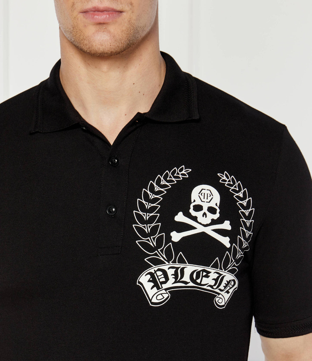 Поло Philipp Plein - черный(MTK7357 PJY002N)
