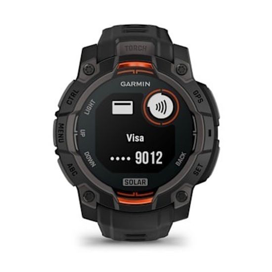 Смарт-часы Instinct 3 (45 мм) Solar черный 010-02934-00