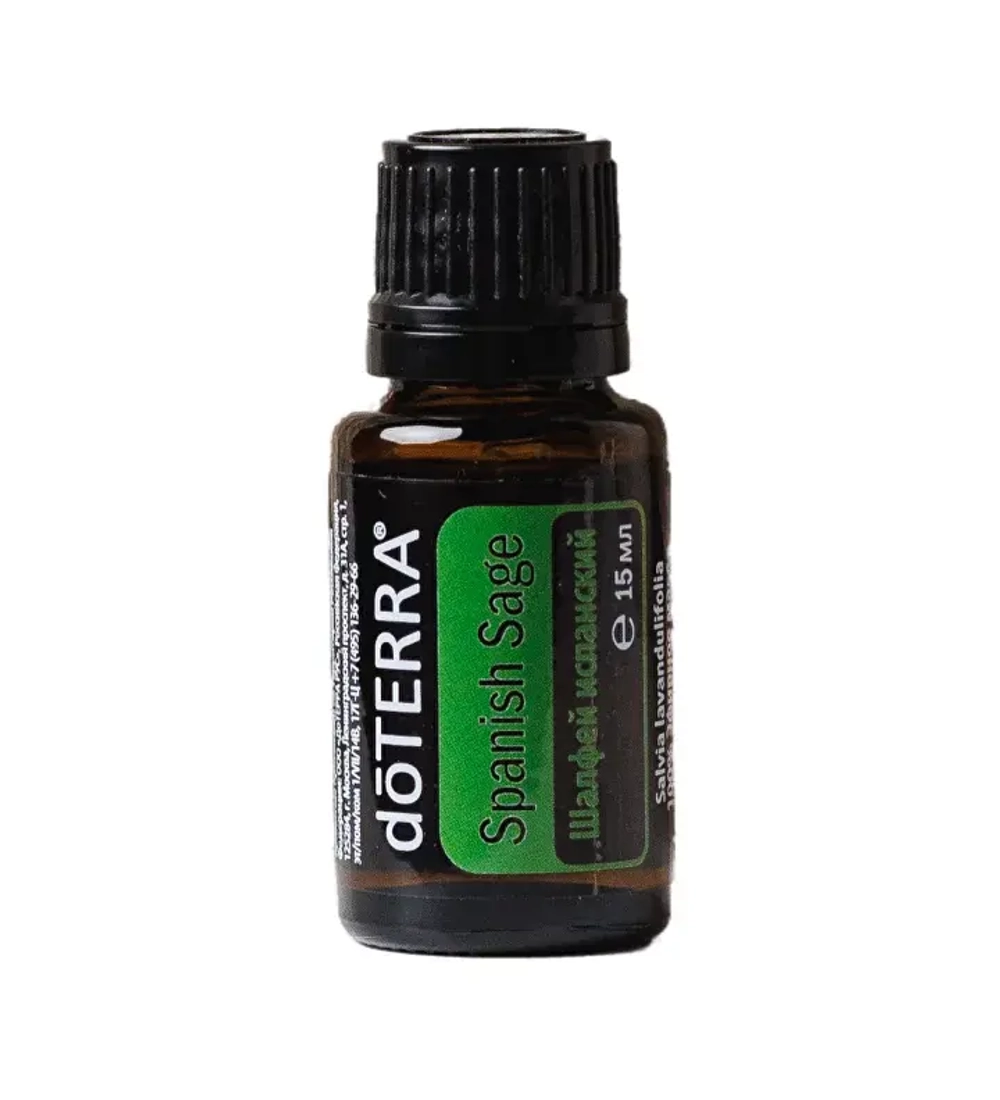 Эфирное масло dōTERRA Испанский шалфей, Spanish Sage, 15 мл