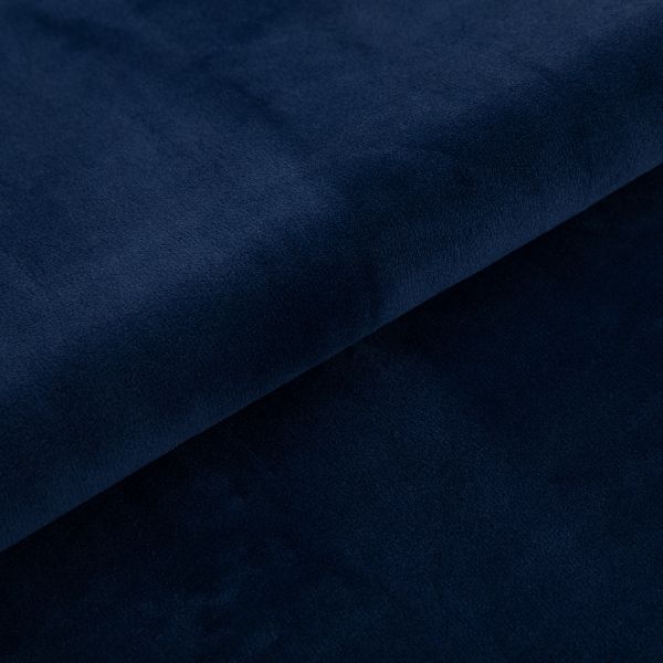 Велюр 240 г/м², 185 см / 5 метров, синий/blue, Gamma VELR