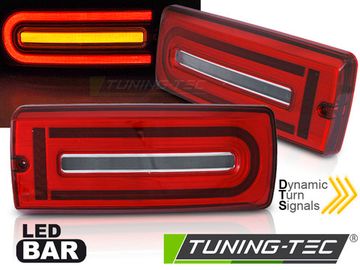 Фонари задние LIGHTS RED WHITE для MERCEDES W463 G-CLASS 90-18