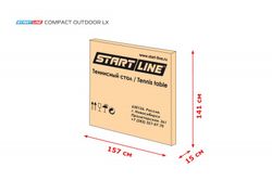 Start line Compact Outdoor-2 LX для улицы Синий