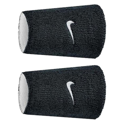 Frotka tenisowa Nike Swoosh Double Wide Reversible 2P - black/white