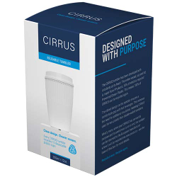 Cirrus POP кружка объемом 350 мл с крышкой, вращающейся на 360°