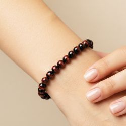 Браслет из бычьего глаза (8мм)