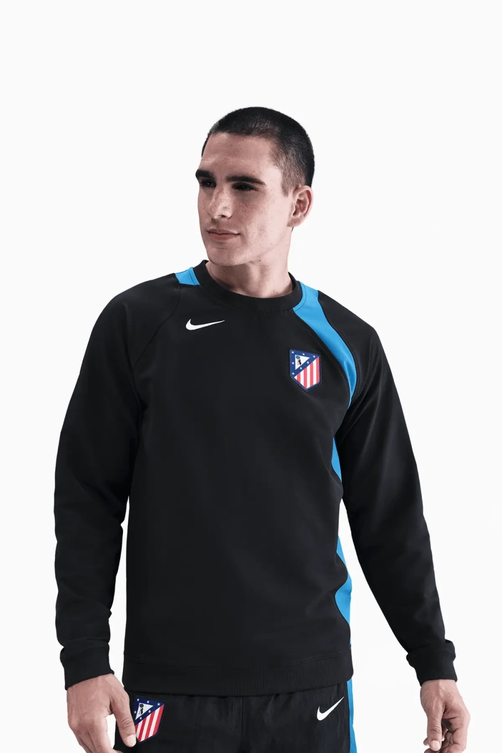 Кофта Nike Atletico Madrid 25/26 Total 90 Crew - черный