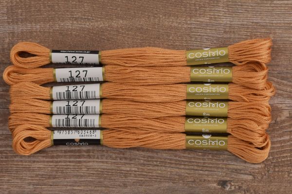 Мулине Lecien Cosmo, цв. 0127 / 6 мот. по 8 метров, в 6 сложений