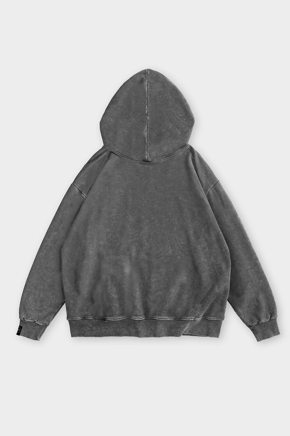 Худи SHMOT "BLANK" GARMENT DYE Серый