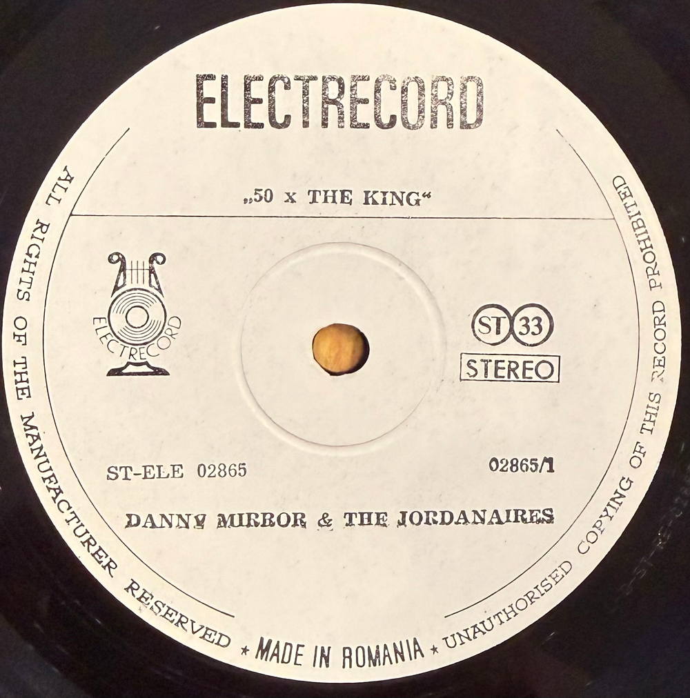Виниловая пластинка Danny Mirror & The Jordanaires – 50 X The King - Elvis Presley's Greatest SongsLP