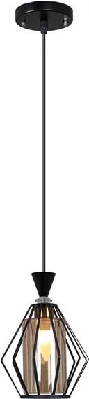 Подвесной светильник 00305-0.9-01 BK+WH Reluce