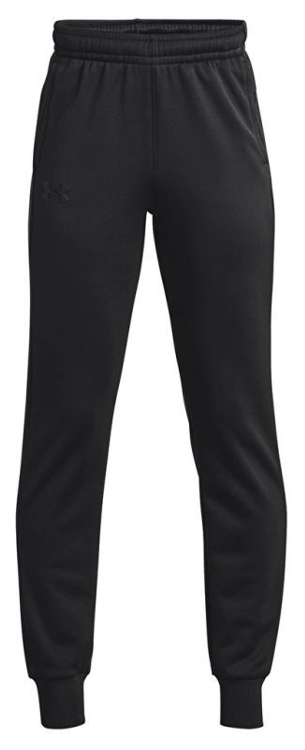 Штаны для мальчика теннисные Under Armour Boys' Armour Fleece Joggers - черный