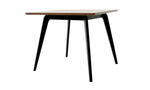 Стол Zip-mebel Arki М 90 чёрный/орех