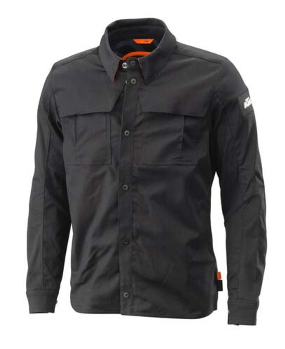 Рубашка FACTOR OVERSHIRT BLACK