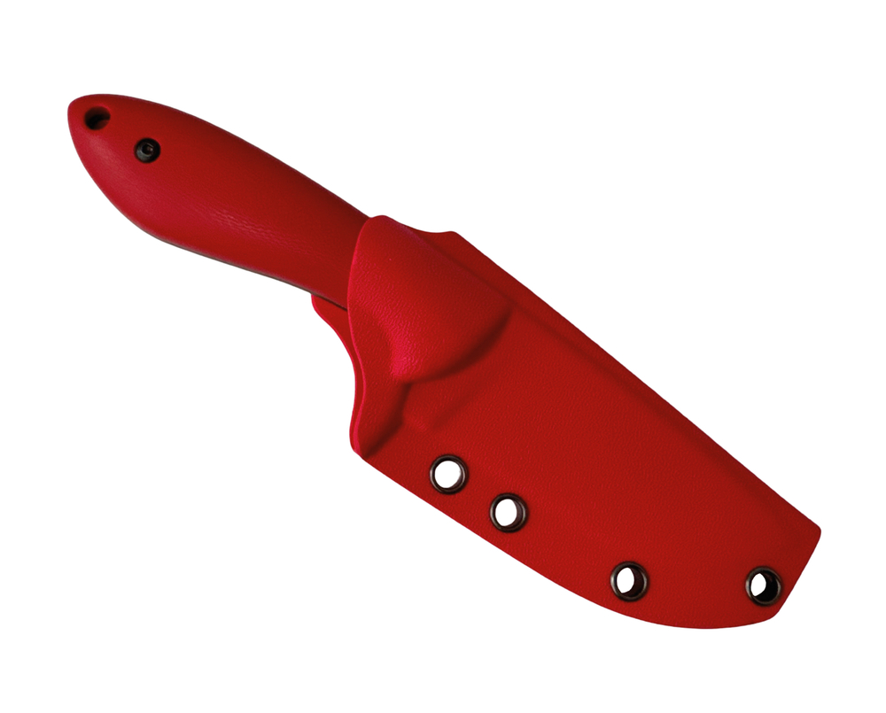 Нож NC Custom Crony, AUS-10 BSW, red, kydex red
