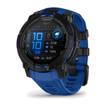 Умные часы Garmin Instinct 3, 45mm, Amoled Black with Bolt Blue/Black (010-02936-03)