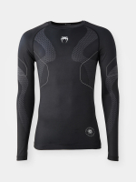 Рашгард Venum Nexus Black/Silver L/S