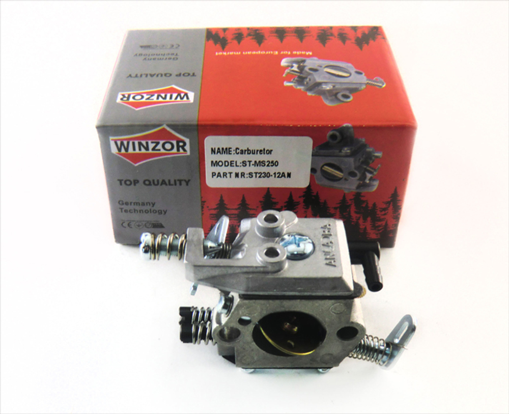 Карбюратор б/п Stihl MS-210/230/250 (W, а: 11231200631, высокое качество) [Winzor]