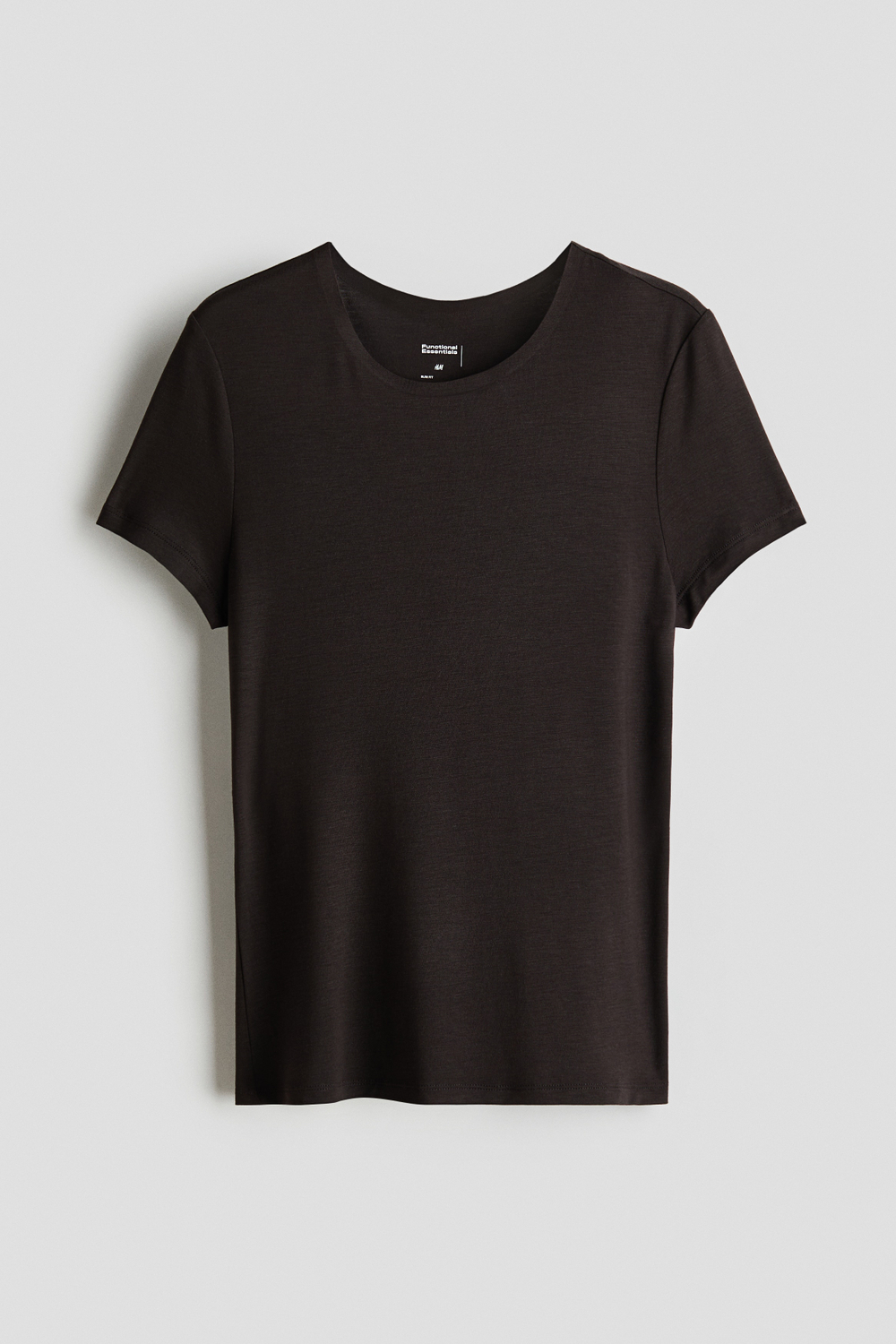 Утепляющая футболка облегающего кроя - H&M